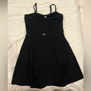 ALO Yoga Black Mini Dress